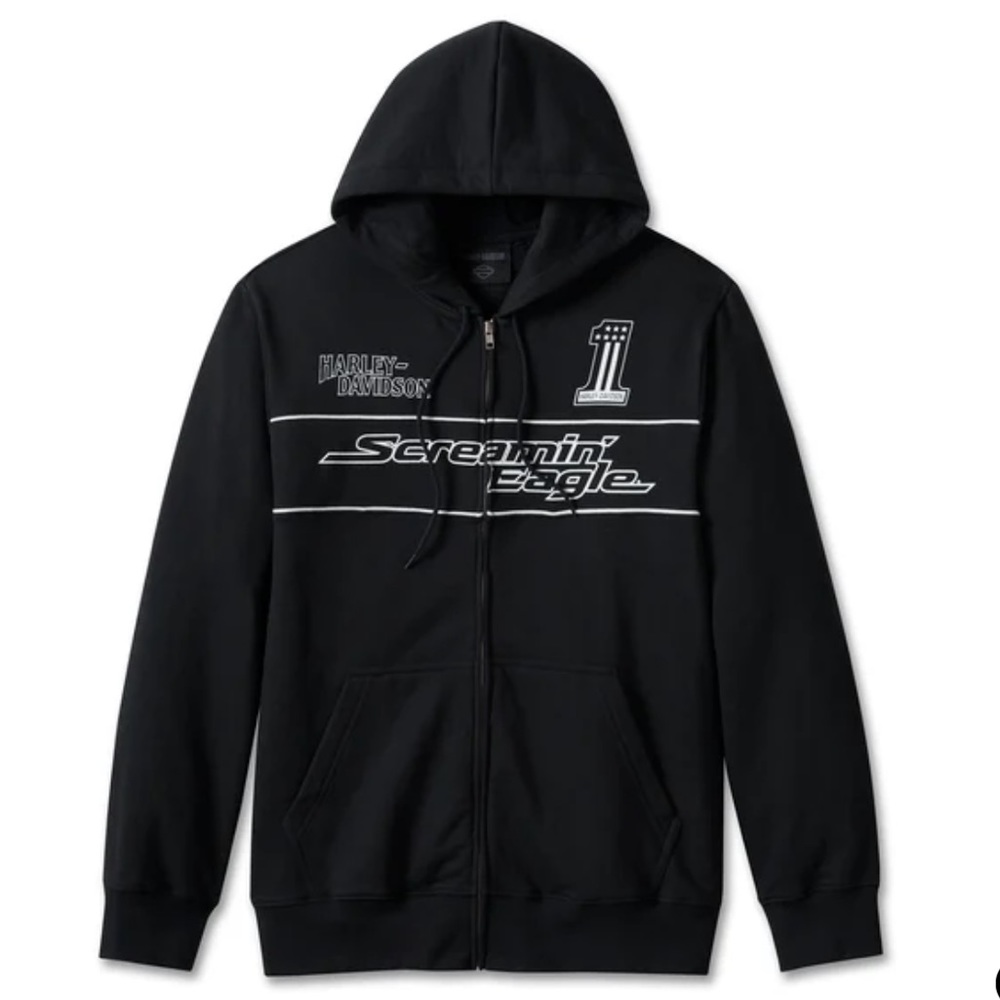 Men's Screamin' Eagle Zip-Up Hoodie XL